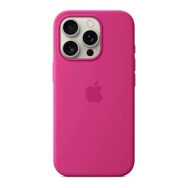 Чехол для iPhone 16 Pro Silicone Case with MagSafe - Fuchsia (MYYN3ZM/A) фото #1