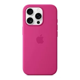 Чехол для iPhone 16 Pro Silicone Case with MagSafe - Fuchsia (MYYN3ZM/A) фото #2