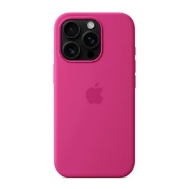 Чехол для iPhone 16 Pro Silicone Case with MagSafe - Fuchsia (MYYN3ZM/A) фото #3