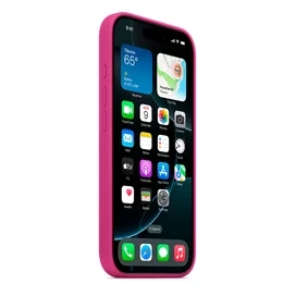 Чехол для iPhone 16 Pro Silicone Case with MagSafe - Fuchsia (MYYN3ZM/A) фото #4
