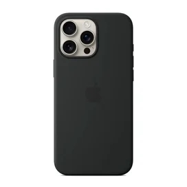 Чехол для iPhone 16 Pro Max Silicone Case with MagSafe - Black (MYYT3ZM/A) фото #1