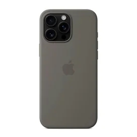 Чехол для iPhone 16 Pro Max Silicone Case with MagSafe - Stone Gray (MYYV3ZM/A) фото #3