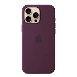 Чехол для iPhone 16 Pro Max Silicone Case with MagSafe - Plum (MYYW3ZM/A) фото