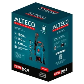 Жоғары қысымды жуғыш Alteco ALTECO CPW 140-8 Home & Car (A66882) фото #2