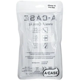 Чехол для iPhone 16 Pro Max Прозрачный силиконовый A-Case (CASE-CL-IP16ProMax) фото
