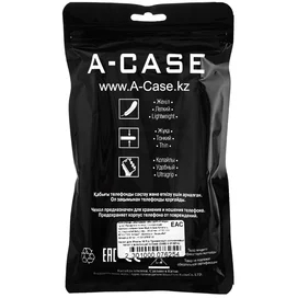 Чехол для iPhone 16 Pro Прозрачный силиконовый чехол с визитницей A-Case (CASE-V-IP16Pro) фото #1