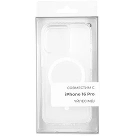 Чехол для iPhone 16 Pro, NEO TPU Case with MagSafe, Clear (TPUCM-16ProC) фото