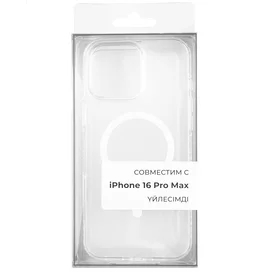 IPhone 16 Pro Max корпусы, MagSafe бар NEO TPU қорапшасы, Clear (TPUCM-16ProMaxC) фото
