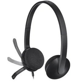 Гарнитура накладная Logitech H340 фото #2