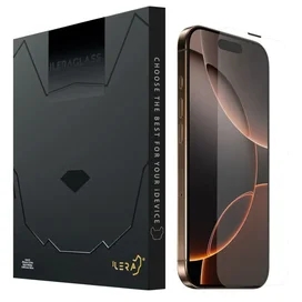 IPhone 16 Pro Max, үшін қорғаныс әйнегі, iLera Infinity Full Cover Glass (iLin16PrMx) фото