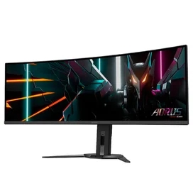 49" Gigabyte CO49DQ Мониторы 5120x1440  32:9 OLED 144ГЦ (2HDMI+DP) Black фото #1