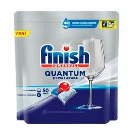 Таблетки для посудомоечных машин FINISH Quantum 50 шт (3209076) фото