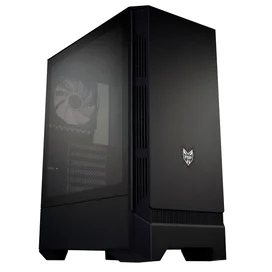 ПК корпус FSP CMT260 MidTower, window, Black mATX [CMT260] фото