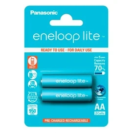 Panasonic Eneloop AA аккумуляторы 2 дана 950 mAh (BK-3LCCE/2BE) фото
