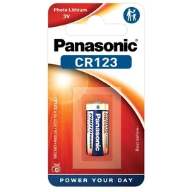 Panasonic CR123 литий батареясы (CR-123AL/1BP) фото