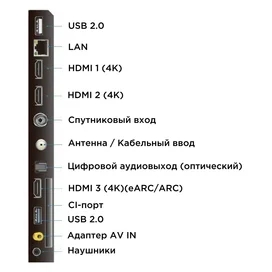 Телевизор TCL 75"75V6B LED UHD 4K Google TV фото #4