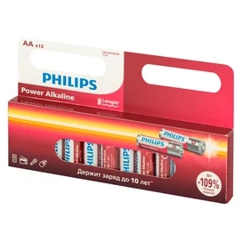 Philips Power AA батареясы 12 дана LR6-12BL (4895229149304) фото