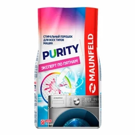Maunfeld Purity Дақ сарапшысы Automat 6000г (MWP6000BM) кір жуғыш ұнтағы фото