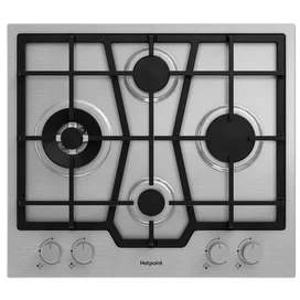 Встраиваемая газовая варочная панель Hotpoint HGMT 643 W IX фото