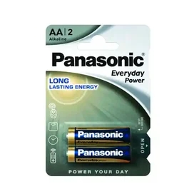 Panasonic AA батареясы 2 данаEvery Day Power (LR6REE/2BR) фото