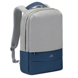 RIVACASE 7562 grey/dark blue ноутбук рюкзактары 15,6" (7562 grey/dark blue) фото