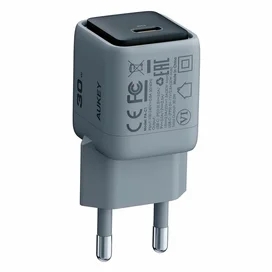 Aukey Comet Mini 30Вт USB Type-C қуат адаптері (PA-C1) фото #2