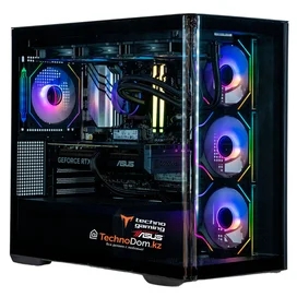 TechnoGaming ойын компьютері (AR7-9700X/RTX 4070S 12GB/D5 32GB/SSD 2TB/B650 WIFI/СЖО/D300 BLK) фото