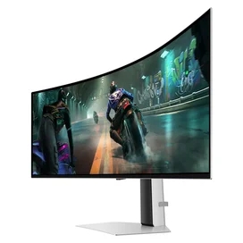 49" Samsung Odyssey OLED G9 LS49DG910SIXCI Ойын Мониторы 5120x1440 32:9 144 ГЦ (2 HDMI+DP) Silver фото #2