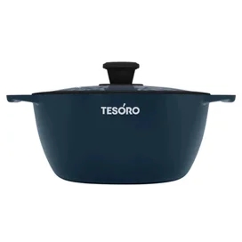 Кастрюля 22см 3л Florence Induction total blue Tesoro TF6630tbi фото #2