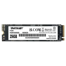 Ішкі SSD M.2 2280 256GB Patriot P320 PCIe 3.0 x4 NVMe 3D TLC [P320P256GM28] фото