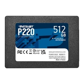 Ішкі SSD 2.5" 7мм 512GB Patriot P220 SATA-III 3D TLC [P220S512G25] фото