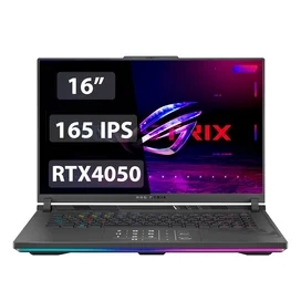 Игровой ноутбук Asus ROG Strix G16 Ci5 13450HX / 16GB / SSD512 / RTX4050 / 16 / DOS / (G614JU-N3203) фото