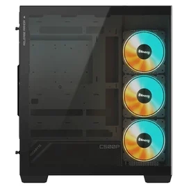 ПК Корпус Gigabyte C500 PANORAMIC STEALTH MidTower, window, Black ATX [GB-C500P ST] фото #2