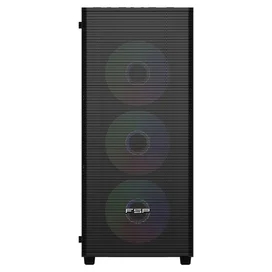 ПК Корпус FSP CMT196 MidTower, window, Black ATX [CMT196 Black] фото #1