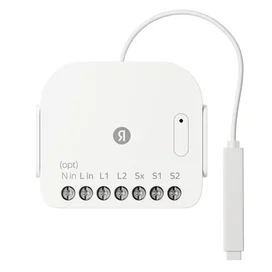 Ақылды реле Яндекс. 2 арналы, Zigbee-мен (YNDX-00538) фото
