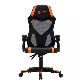 Игровое компьютерное кресло Canyon Flow, Black/Orange (CNE-MCH01) фото