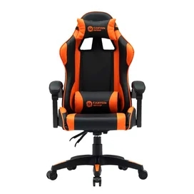 Canyon Core компьютерлік ойын креслосы, Black/Orange (CNE-SGCH2) фото