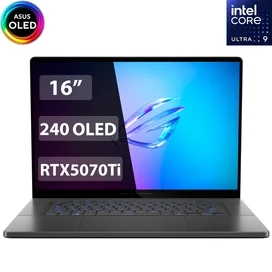 Игровой ноутбук 16'' Asus ROG Zephyrus G16 U9 285H / 32ГБ / 2000SSD / RTX5070Ti 12ГБ / 16 / DOS / (GU605CR-QR180) фото