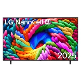 LG 65" 65NANO90A6B NanoCell UHD Ақылды Теледидар Қара фото