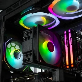TechnoGaming ойын ПК 222(AR5-7500F/RTX 4060 8GB/D5 16GB/SSD 1TB/B650M-A WIFI/UMX6-G BK) Win 11 фото #4