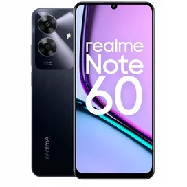 Смартфон GSM Realme Note 60 4/128Gb Түн ортасы қара фото