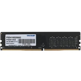 Оперативная память DDR4 DIMM 16GB/2666MHz PC-21300 PATRIOT (PSD416G26662) фото