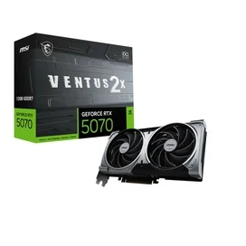 Видеокарта MSI RTX 5070 VENTUS 2X OC 12GB 192bit/G7 (HDMI+3DP)[RTX 5070 12G VENTUS 2X OC] фото
