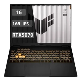 Игровой ноутбук Asus TUF Gaming F16 CI5 13450HX / 32ГБ / 1000SSD / RTX5070 8ГБ / 16 / DOS / (FX608JP-RV012) фото