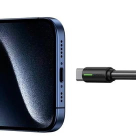 Кабель USB 3.0 - Type-C, USAMS, 1м, Black (SJ734USB01) фото #1