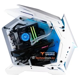 Игровой компьютер TechnoGaming 245(Ci5-13400F/RTX5070 12GB/D5 32GB/SSD 1TB/B760M DS3H/СЖО/Mod 3 Mini White фото #1
