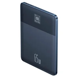 Внешний аккумулятор Baseus, Blade2 12000mAh 65W+каб, Black (BAS-P1006380132300) фото #1