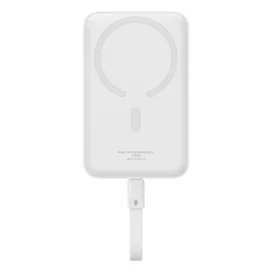 Внешний аккумулятор Baseus, Magnet.Mini USB-C 10000mAh 30W, White (BAS-P1002210B22300) фото #1