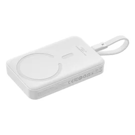 Внешний аккумулятор Baseus, Magnet.Mini USB-C 10000mAh 30W, White (BAS-P1002210B22300) фото #2