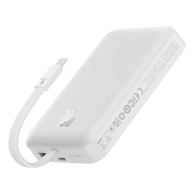 Внешний аккумулятор Baseus, Magnet.Mini USB-C 10000mAh 30W, White (BAS-P1002210B22300) фото #4